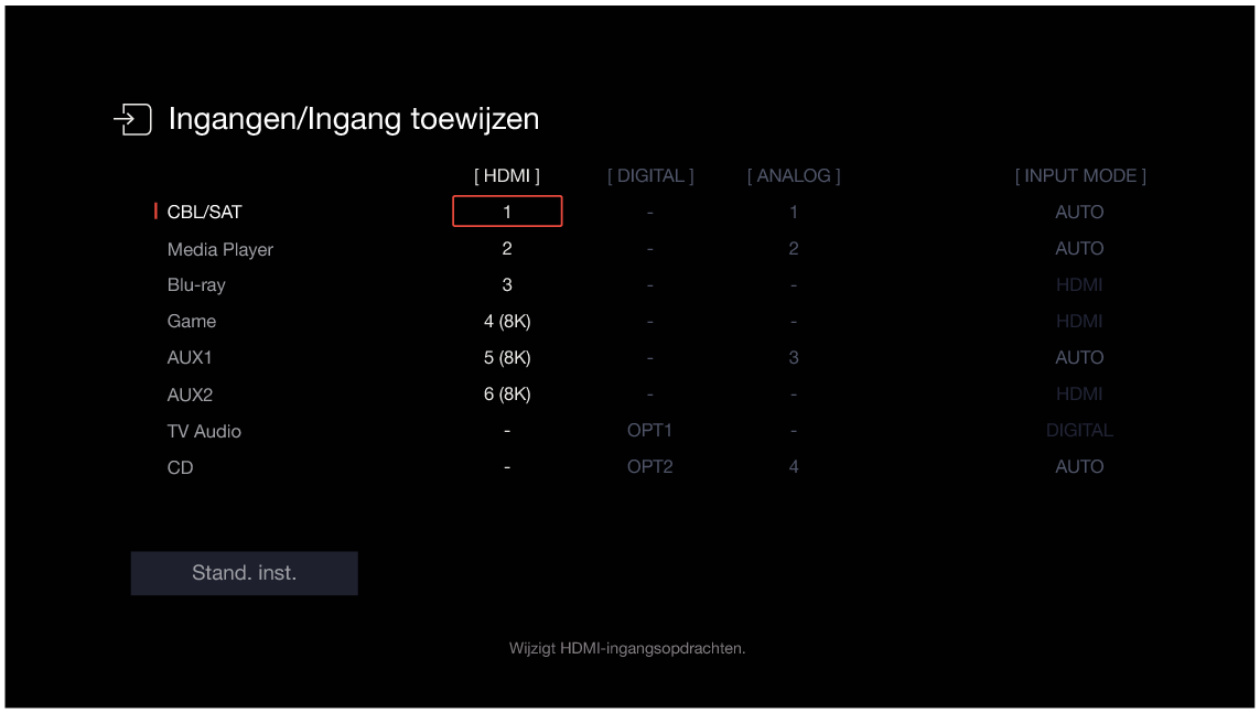 GUI InputAssign S97E2